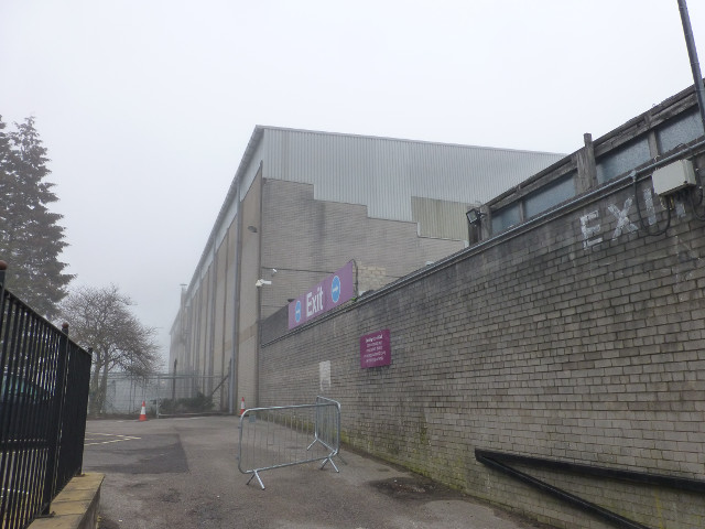 Rear of the David Fishwick Stand